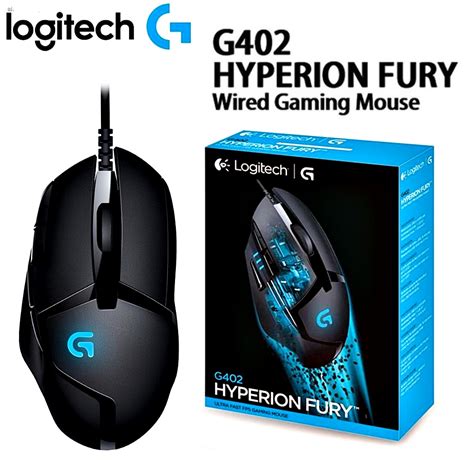 Logitech® G402 Hyperion Fury FPS Gaming Mouse - N/A - USB - N/A - EWR2